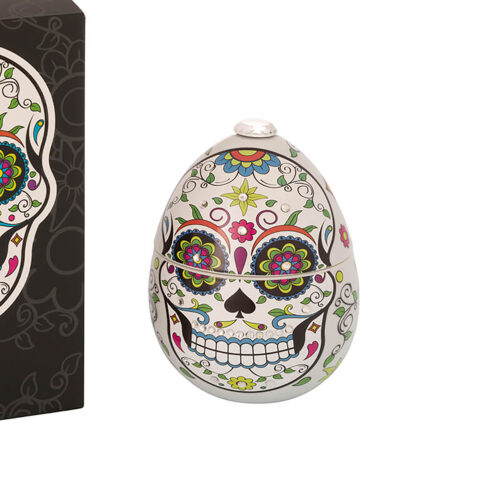 Velas Aromaticas Skull Huevo Blanco